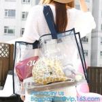 Hot Style PVC Bag Waterproof Shoulder Bag Beach Package Tote Bag For Girls,
