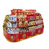 Buy cheap Walmart Corrugated Retail Floor Displays,Supermarket Happy New Year Gift Sets Displays from wholesalers
