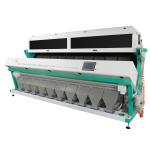 Optical Ccd Color Sorter , 6.5kw 10 Chutes Wheat Sorter Machine
