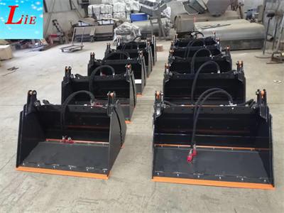 Buy cheap Made in China skid steer buckets 4in1 buckets for skid steer loader from wholesalers