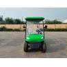Buy cheap Green 4 Seater Golf Cart wheelbase 2420mm charging time 6-8 hours Ground clearance 120mm from wholesalers