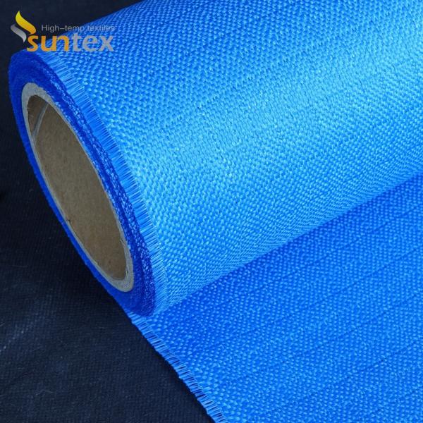 Buy cheap Acrylic Coated Fiberglass Fabric Roll For Fire Blanket Fireproofing Curtain OEM Colors from wholesalers
