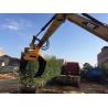 Buy cheap Excavator Attachment Hydraulic 360 Degree Rotating Rock Grabber from wholesalers