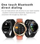 Qianrun Round Blood Pressure Bt Call Heart Rate Monitor Smartwatch Dw95