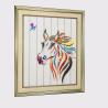 Buy cheap Chinese Zodiac Painting Twelve Animals Horse Home Decor Ribbon Painting Framed Art Decorative Wall Hangings from wholesalers