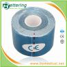 Buy cheap Elastic cotton sports muscle therapy tape 5cmX5m blue colour from wholesalers