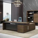 Extendable Wooden Executive Desk Customized Office Furniture for President and