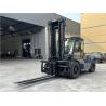 Buy cheap Full Cabin 12 Ton Powerful Heavy Lift Forklift With Air Conditioner from wholesalers