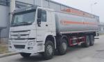 Edible Oil Transport Vehicle Oil Tank Truck , Mobile Gas Station Fuel Oil Trucks