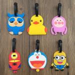 Travel Goods Silicone Custom Rubber Luggage Tag Wholesale