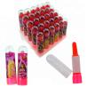 Buy cheap Student Fruit Lollipops Lipstick Shape Novelty Halal Strawberry Flavor from wholesalers
