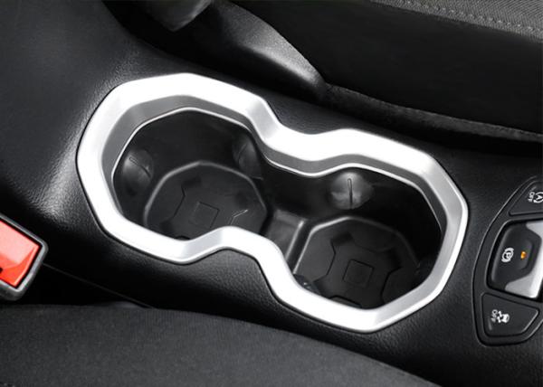 JEEP Renegade 2016 Chromed Auto Interior Trim Parts Decoration Cup Holder