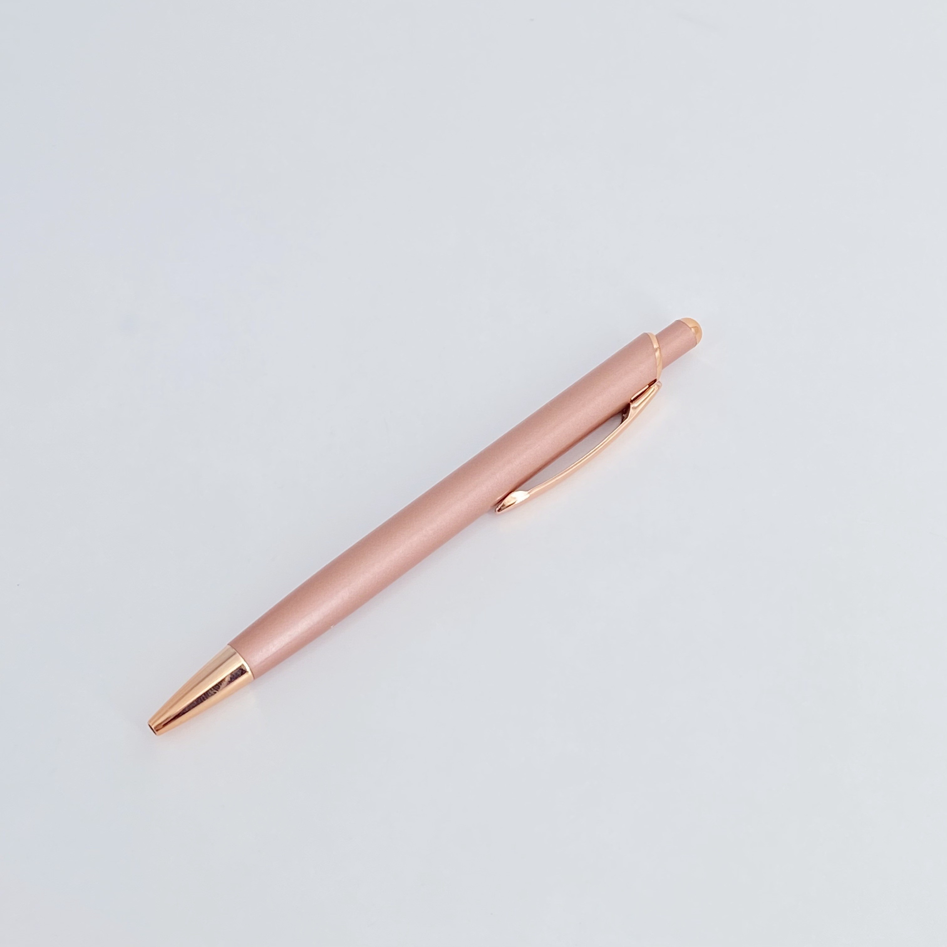 Colorful Aluminum Ball Pen Press Ballpoint Pen School Office Stationary
