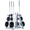 Buy cheap Bodybuilder Gym Dumbbell Bar Unisex Home Barbell Set Large Hole Rack from wholesalers