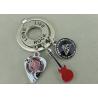 Buy cheap Long Live Rock Promotional Keyrings Soft Enamel Customized Key Chain from wholesalers