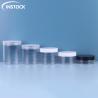 Buy cheap 100ml 200ml Food Grade Eco Friendly Cream Jar Cosmetic , Transparent Plastic Jar With Lid from wholesalers