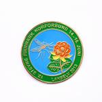 Gold Silver Soft Enamel Lapel Pins , Cute Enamel Pins With Epoxy Coating