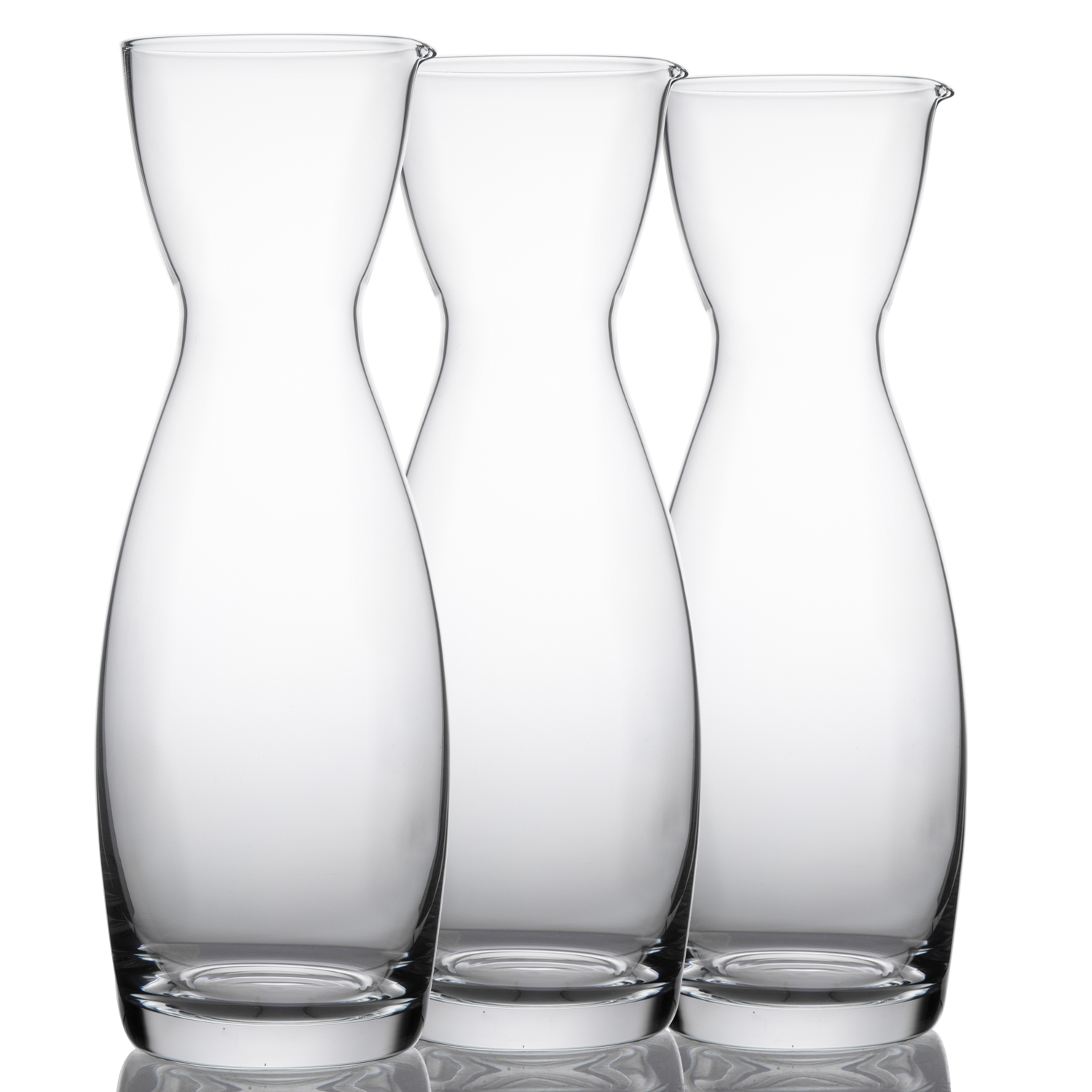 China Factory Transparent Lead Free Crystal High Quality Handblown Carafe Set
