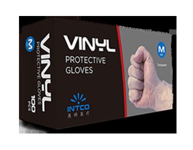 Buy cheap Synthetic Disposable Medical Gloves , Powder Free Vinyl Gloves Nitrile Rubber Material from wholesalers