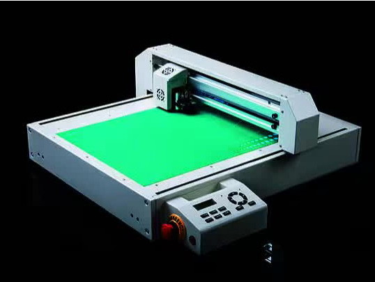High Frequency Automatic Label Die Cut Sticker Machine HPGL Format 346*516mm