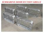ot-dip galvanized suction grille - submarine door suction grille Product