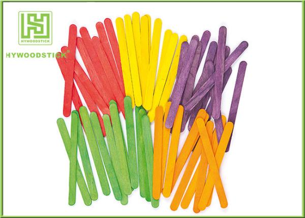 Buy cheap Straight Wooden Craft Sticks For Kindergarten Biodegradable 50pcs / Bag from wholesalers