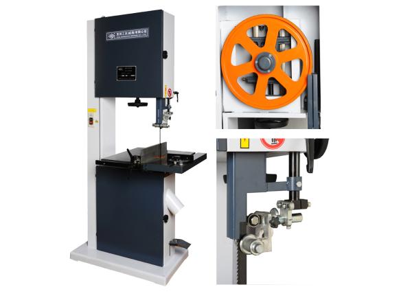 Buy cheap Geared trunnion and double saw blade guide Cabinetwork Band Saw from wholesalers