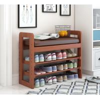 Buy cheap Personalised Shoe Rack Furniture 3 Tier Shoe Bench Organiser For Small Home product