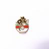 Buy cheap Hands / Sweat Heart Metal Lapel Pins Black Color Custom Soft Enamel Pins from wholesalers