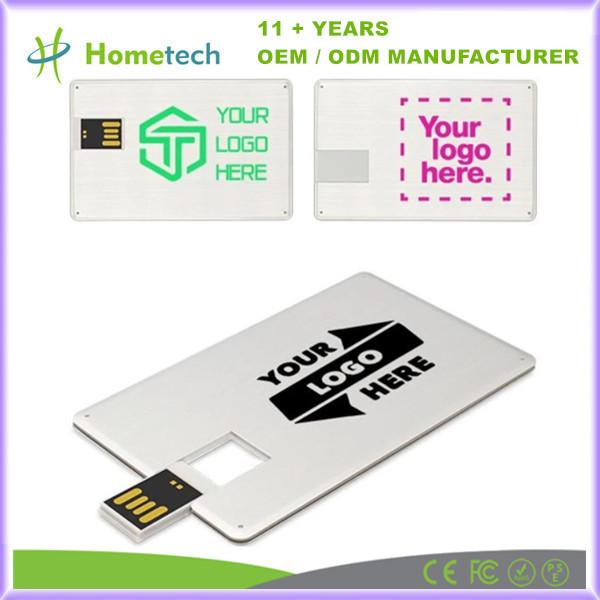 Buy cheap Stock Business Card USB Flash Drive with Logo Printing and OEM Accepted from wholesalers