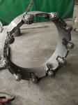 Small Loss Rotary Drilling Teeth Tricone Roller Bit For Foundation Drilling