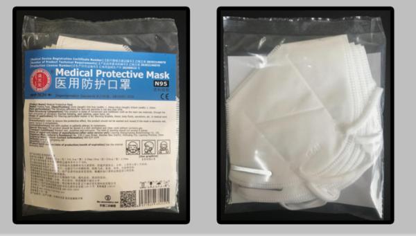 Buy cheap Elastic Earloop Disposable Medical Face Mask / Foldable N95 Mask For Hospital from wholesalers