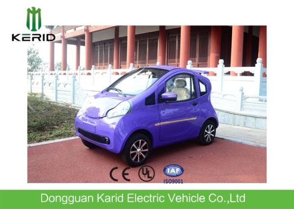 2 Seater Electric City Car For Transportation , Small Electric Vehicles Bright