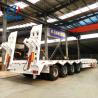 Buy cheap Semi-Trailer 40-120 tons Lowbed Cargo/Utility/Truck Semi-Trailer with 13T FUWA Axles from wholesalers