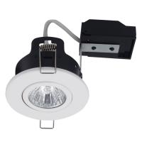 Buy cheap Tiltable Fire Rated GU10 Downlight Fixture 90 Minutes Fire Protection product
