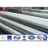 Buy cheap ISO 9m 10m Galvanized Steel Pole With 2.75mm - 3mm Thickenss High Performance from wholesalers