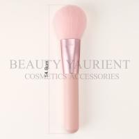 Buy cheap Pink PBT Hair Foundation Powder Makeup Brush Long Lasting 17.3cm product