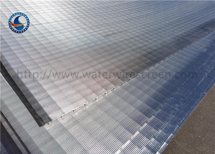 Stainless Steel 321 Wound Wedge Wire Screen Panels For Filter
