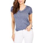 T-Shirts Wholesale Fashion Ladies Blouse Casual Women Summer Plain V Neck T
