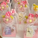 Hand-Knitted Flowers Perfect Mother's Day Gift for Mom Fabric Artificial Flower