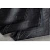 Buy cheap Sulfur Black Cross Hatch Slub Stretch Cotton Lycra Denim Fabric from wholesalers