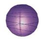 Buy cheap Traditional Hanging Paper Lanterns Purple Orange Of Wedding Decoration from wholesalers