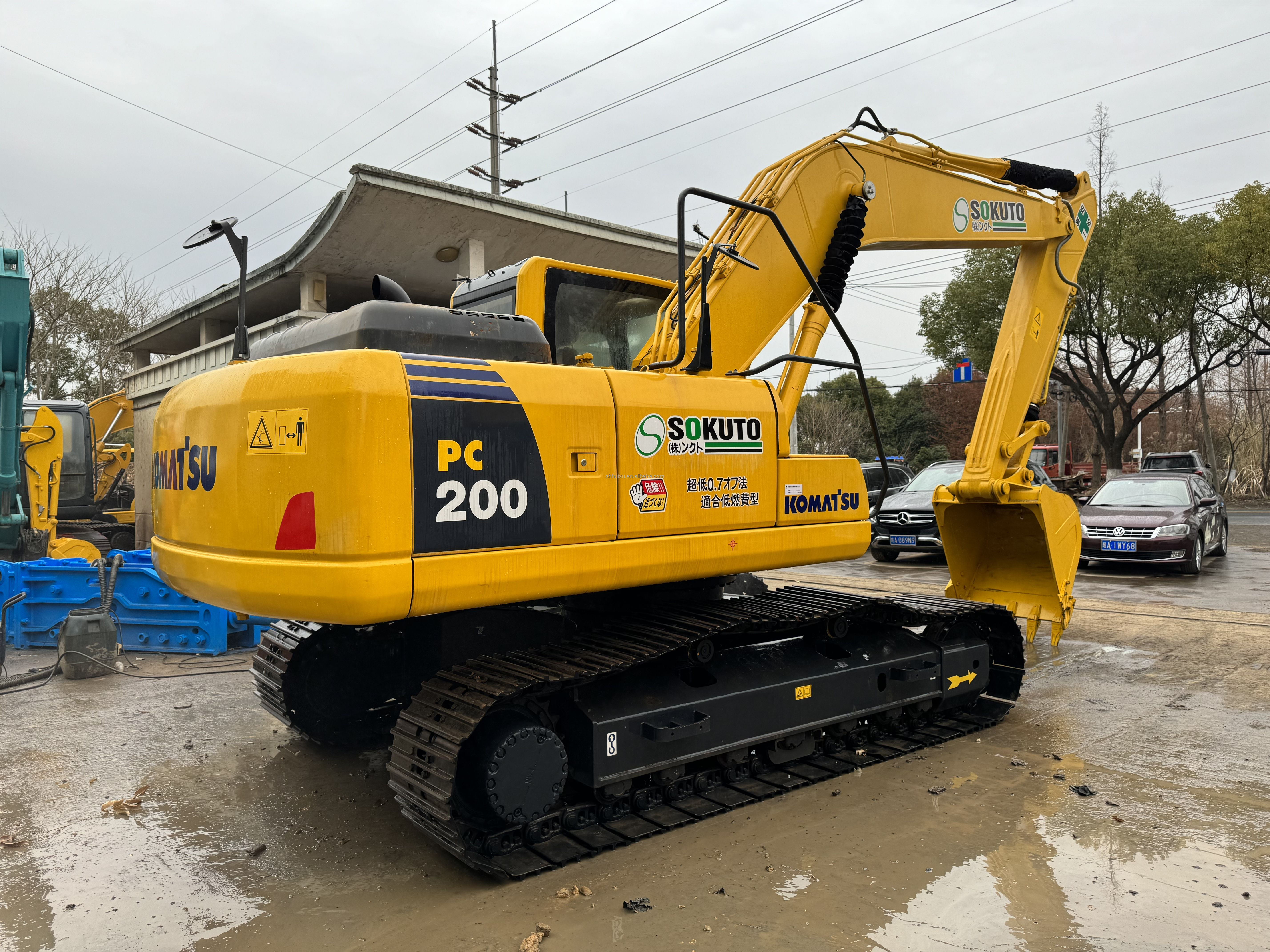 Second hand Japan excavator machine komatsu pc200 excavator used komatsu pc200 japan original