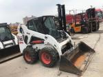 Original Color S185 Used Bobcat Skid Loaders Safety Operation In Good Condition