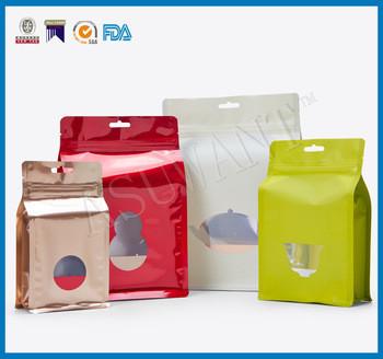Buy cheap Custom Laminated Coffee Packaging Bags , Stand Up Pouches FDA Approved With Window from wholesalers