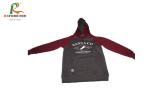 Mens 100 Cotton Hoodie Pullover , Basic Warm Hooded Sweatshirt Coat Custom