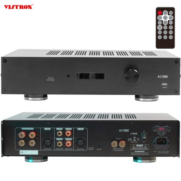 Buy cheap Super Bass 2U Class D Subwoofer Amplifier Home Theater Mono Amplifiers 1000W RMS from wholesalers