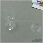 4oz/6oz Clear Plastic Red Wine Glasses , Durable Disposable Plastic Drink