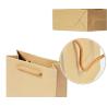 Buy cheap Wholesale Luxury Handmade Creative Elegant Custom Tote Carrier Shopping Packaging Paper Gift Bag,logo printed brown pape from wholesalers