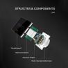Buy cheap Type 86 Wireless Remote Switch 433RF 3gang European Standard Remote Lamp Tempered Glass Panel Switch from wholesalers